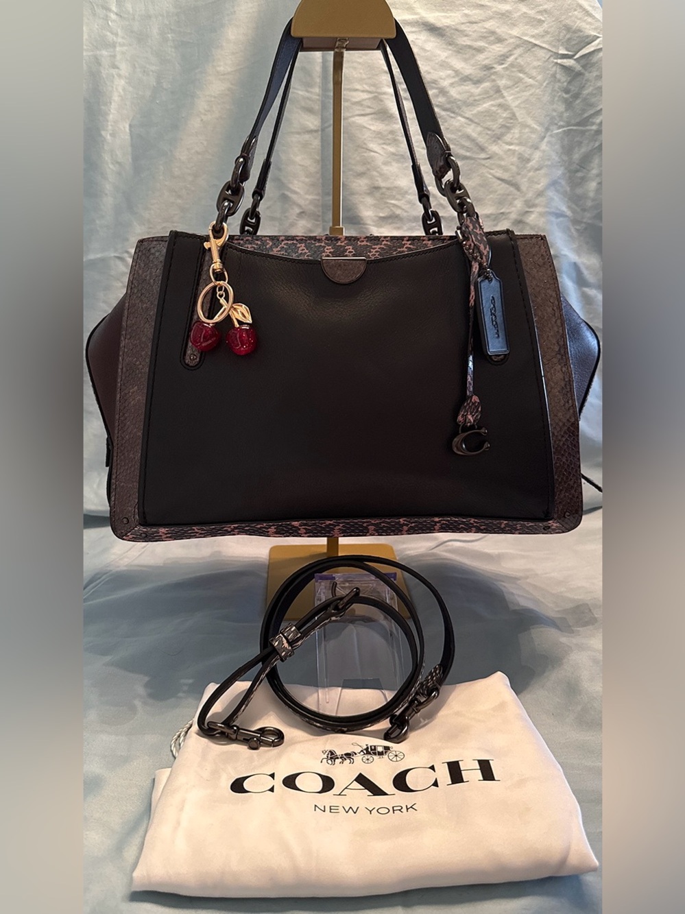 Dreamer 36 in Colorblock with Snakeskin Detail. Comes With A COA.
